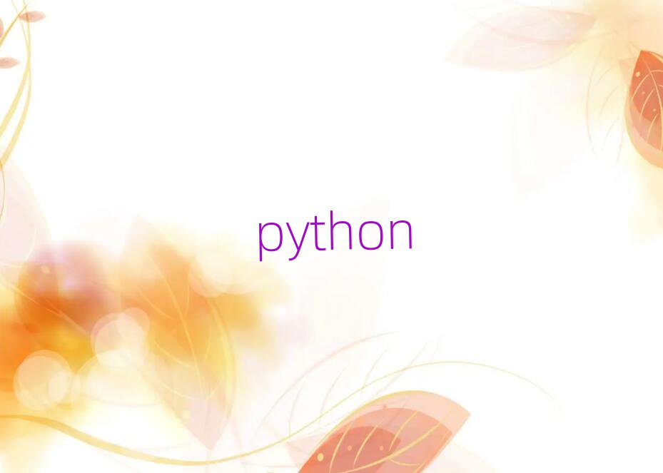 python