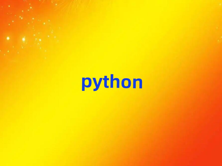 python