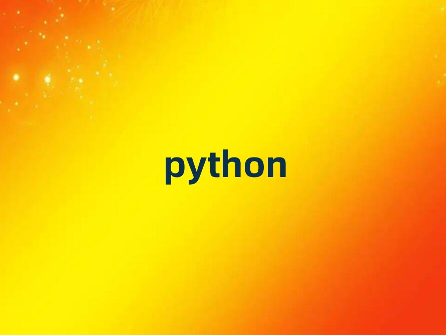 python